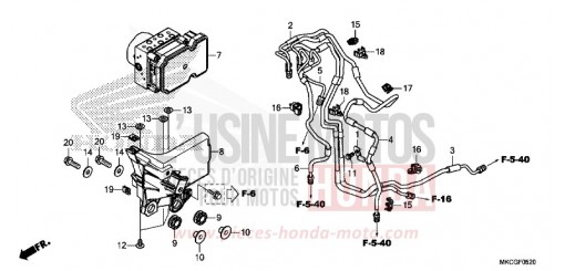 MODULATEUR ABS GL1800L de 2020
